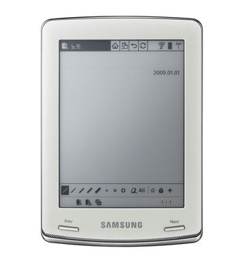 Samsung_E60_eBook_Reader_front