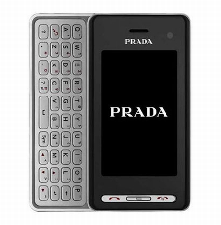 lg new prada phone topview