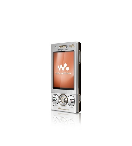 Sony Ericsson W705 silver mobile phone handset