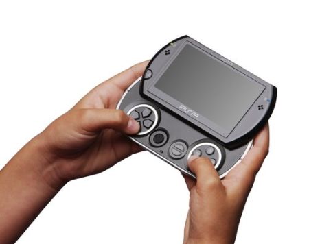 sony psp go handheld games console