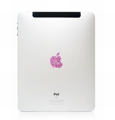 iPad Caze Swarovski Crystalline Apple logo