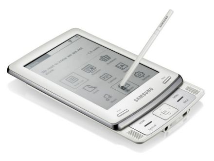 Samsung E60 eBook Reader slide