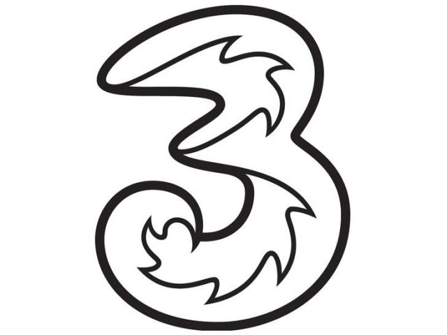 3 three logo