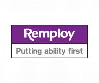 Remploy logo white