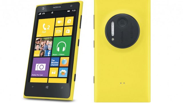 Nokia Lumia 1020 Yelow